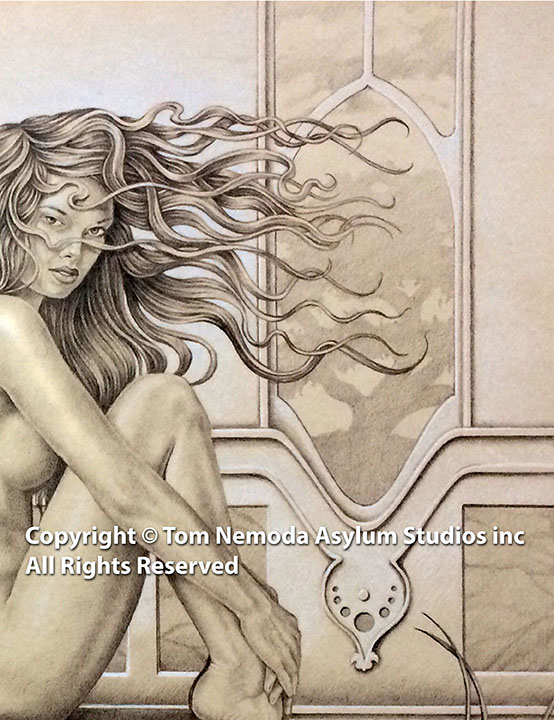 Angel Entangled Art Print