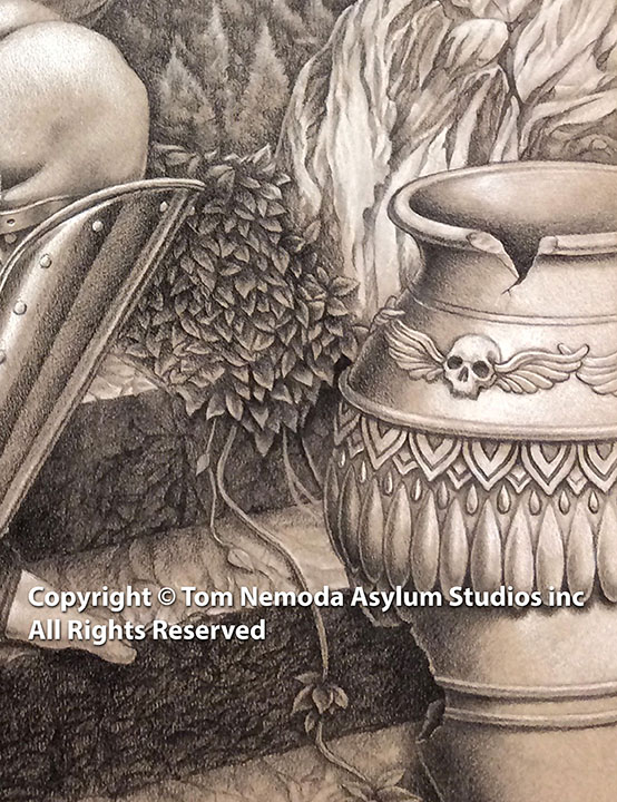 Resting Warrior Art Print